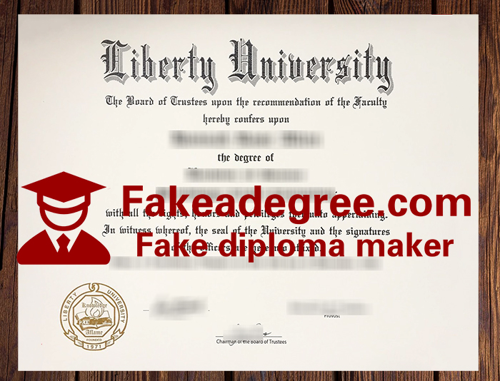Liberty University degree