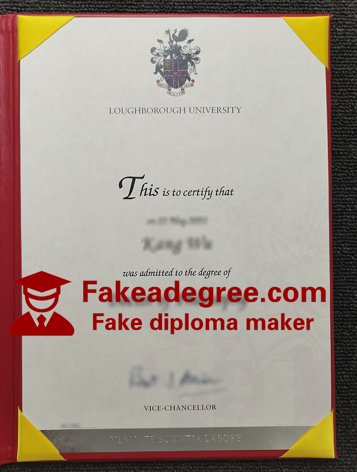 Loughborough University diploma