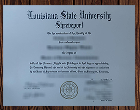 Louisiana State University diploma