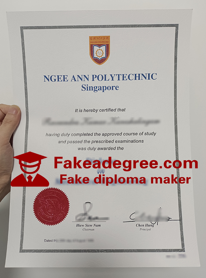 Ngee Ann Polytechnic diploma Ngee Ann Polytechnic diploma