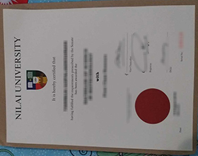 Nilai University diploma