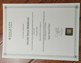 Regent's University London diploma