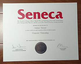 Seneca College diploma