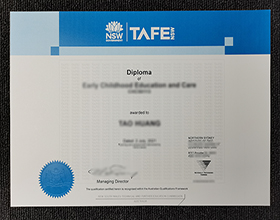 TAEF NSW certificate