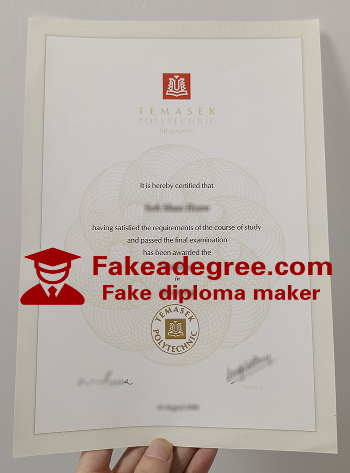 Temasek Polytechnic diploma Temasek Polytechnic diploma
