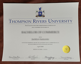 Thompson Rivers University diploma