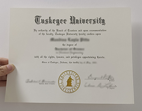 Tuskegee University diploma