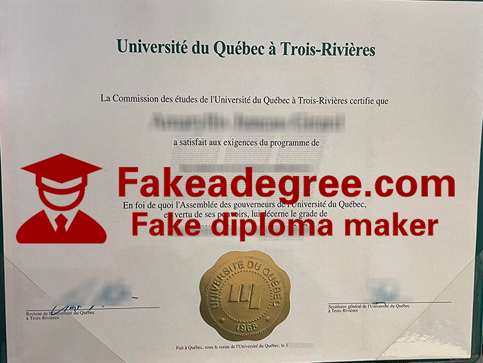 Université du Québec à Trois-Rivières diploma