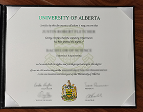 University of Alberta diploma