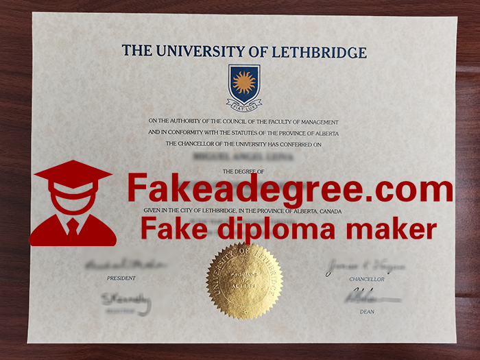 University of Lethbridge diploma University of Lethbridge diploma