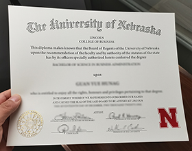 University of Nebraska diploma