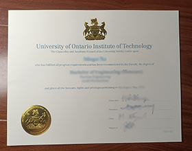 University of Ontario Institute of Technology diploma
