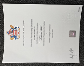 University of the Arts London diploma
