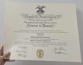 Georgetown University diploma