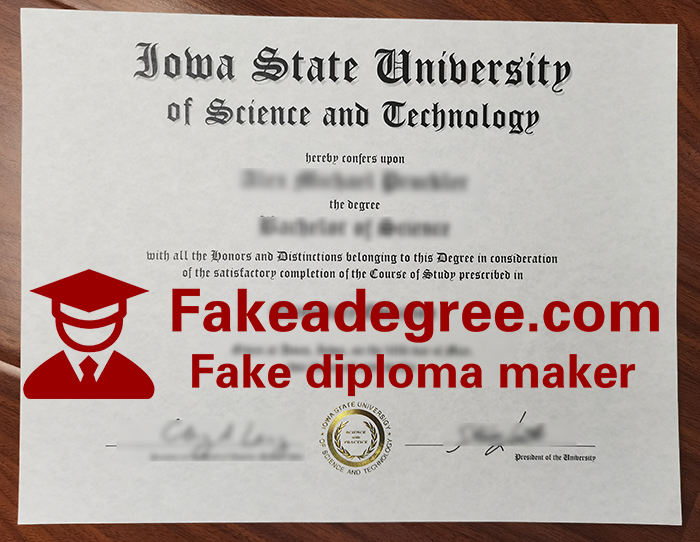 Iowa State University diploma Iowa State University diploma
