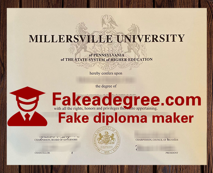 Millersville University diploma Millersville University diploma