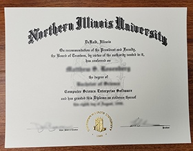 Northern Illinois University diploma