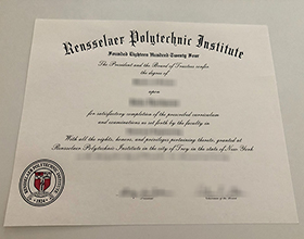 Rensselaer Polytechnic Institute diploma