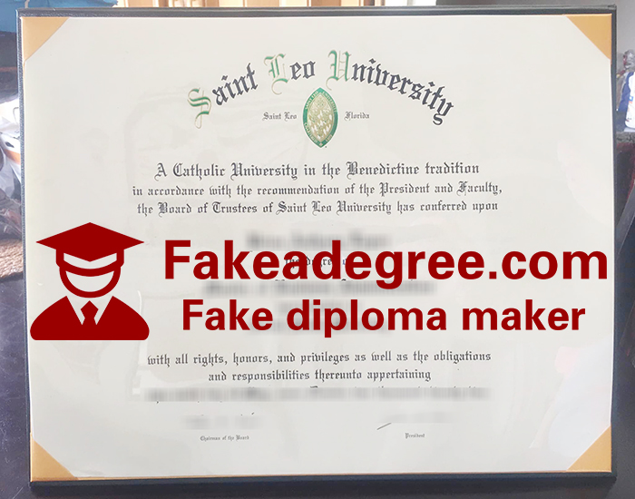 Saint Leo University diploma Saint Leo University diploma
