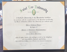 Saint Leo University diploma
