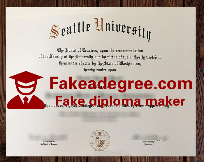 Seattle University diploma Seattle University diploma