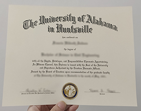 University of Alabama diploma