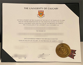 University of Calgary diploma