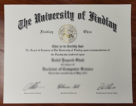 University of Findlay diploma
