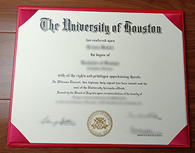 University of Houston diploma