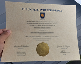 University of Lethbridge degree