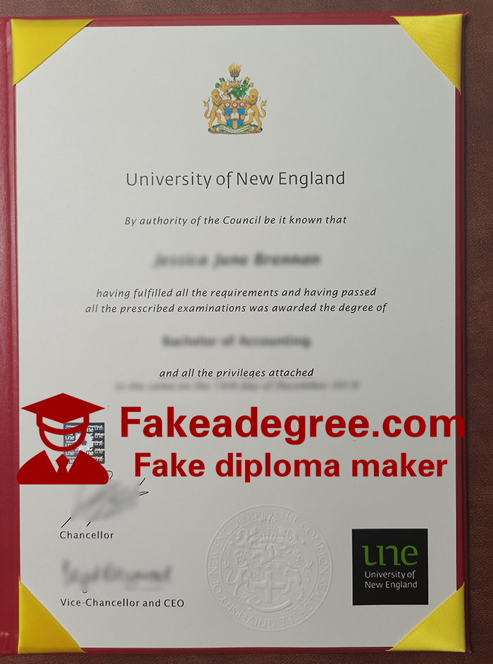 University of New England degree University of New England degree