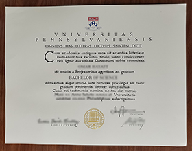 University of Pennsylvania diploma