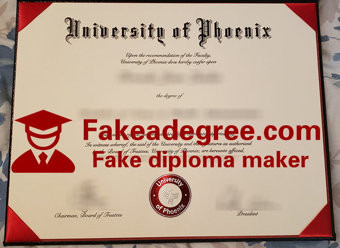 University of Phoenix diploma