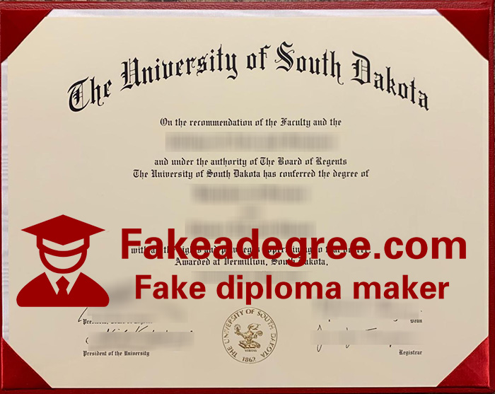 University of South Dakota diploma University of South Dakota diploma