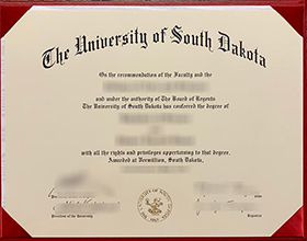 University of South Dakota diploma