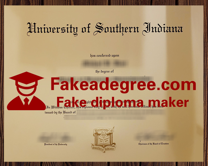 University of Southern Indiana diploma University of Southern Indiana diploma