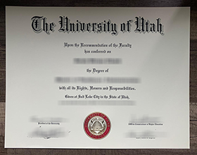 University of Utah diploma