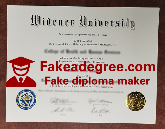 Widener University diploma Widener University diploma