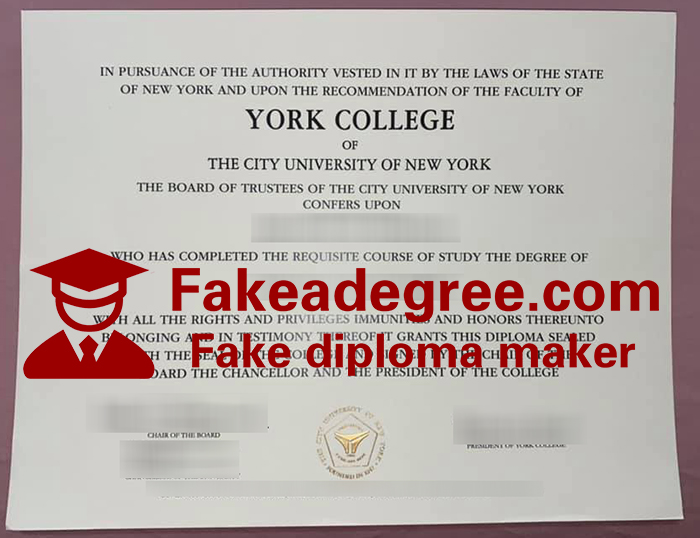 York College diploma York College diploma