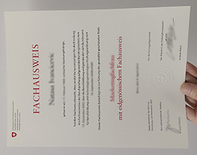 Eidgenössischem Fachausweis