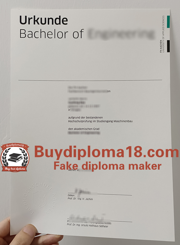 FH Aachen degree FH Aachen degree