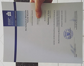 Hochschule Mittweida Urkunde