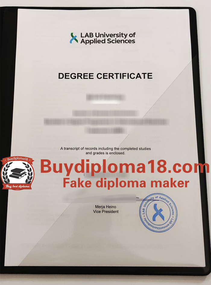 LAB University of Applied Sciences degree LAB University of Applied Sciences degree