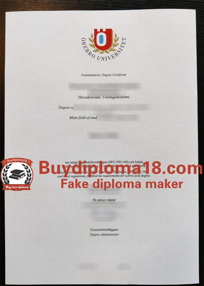 Örebro universitet diploma Örebro universitet diploma