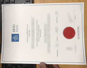 SEGi University degree