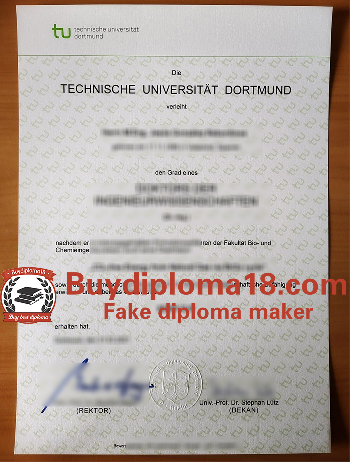 Technische Universität Dortmund degree Technische Universität Dortmund degree