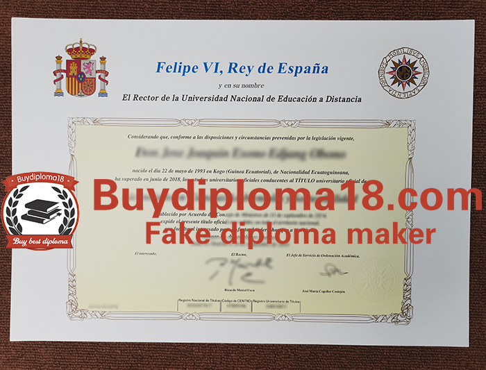 Universidad Nacional de Educación a Distancia diploma Universidad Nacional de Educación a Distancia diploma