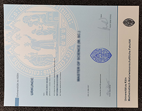 Universität zu Köln Urkunde