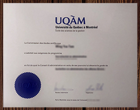 UQAM diploma