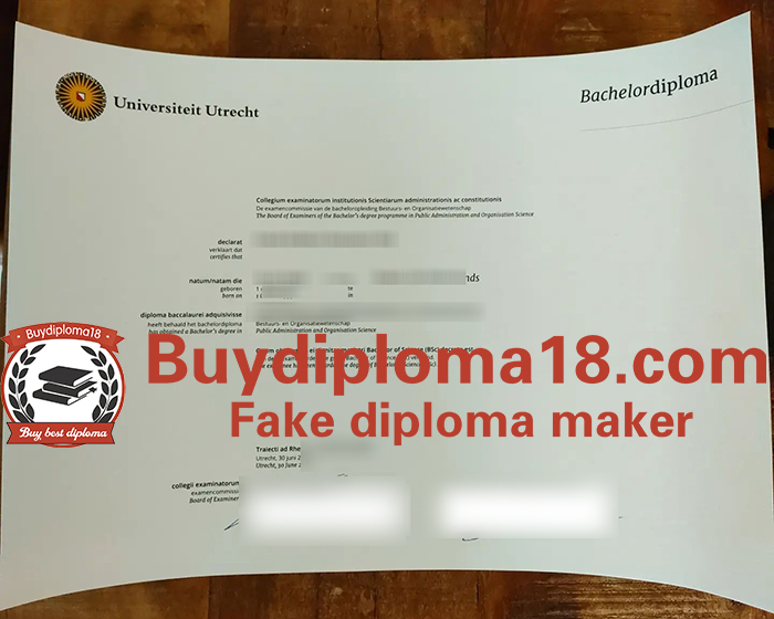 Universiteit Utrecht diploma Universiteit Utrecht diploma